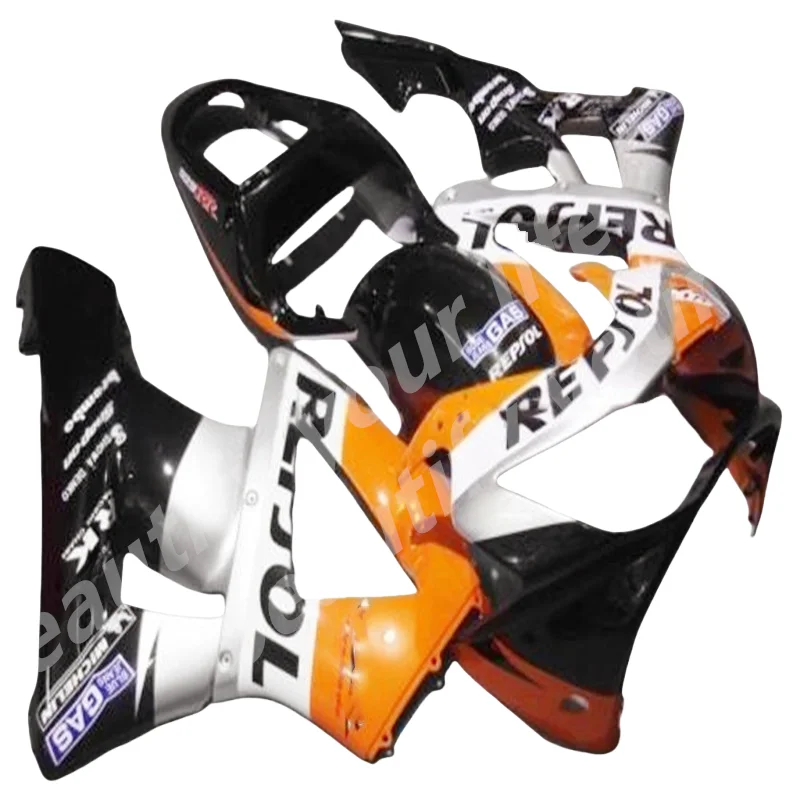 

Перестроенный комплект обтекателей для HONDA CBR900RR 00 01 CBR900 929 CBR 900RR 2000 2001 инъекция Черный Оранжевый Комплект кузова