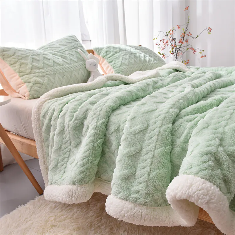 Fluffy Bed Sheet Single Velvet Bed Sheet Cover Velvet Blankets