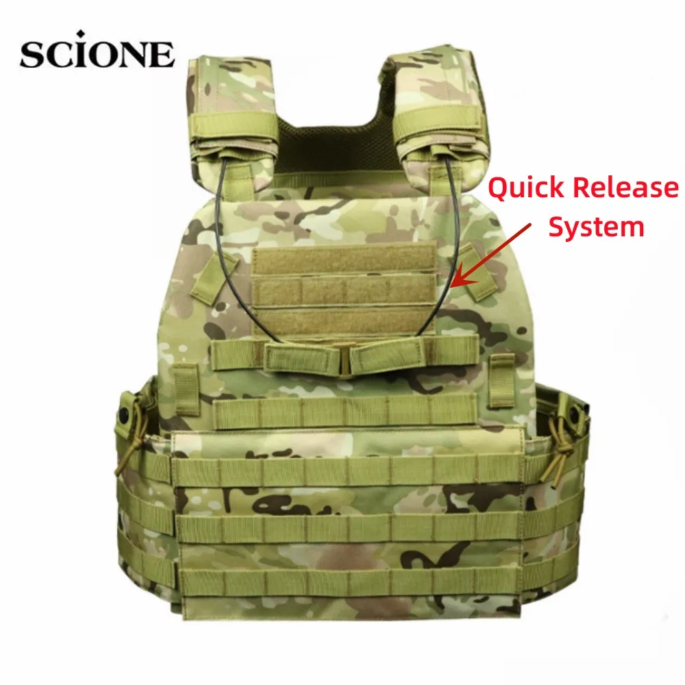 

Molle Tactical Vest Lightweight MAR Combat Camo CS Field Training Protection Suit Outdoor Sport Equipment Chest Rig Men