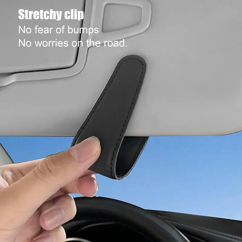 

Sunglasses Holder For Car Sun Visor Protective Sun Visor Storage Box Holder Portable Car Sun Visor Glasses Case For Sunglasses