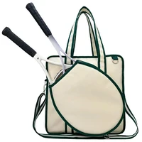 Tennis Racket Bag Large Tennis Racket Shoulder Bag Waterproof Sports Handbag Pickleball Bag for Men and Women 2