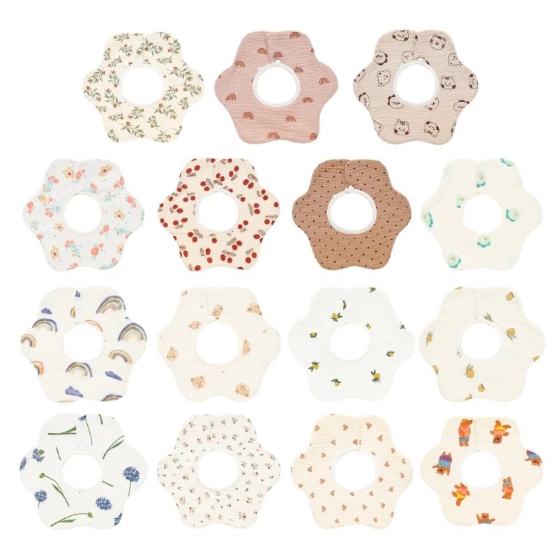 Adjustable Baby Bib For Boys And Girls Multipurpose Scarf Bib For