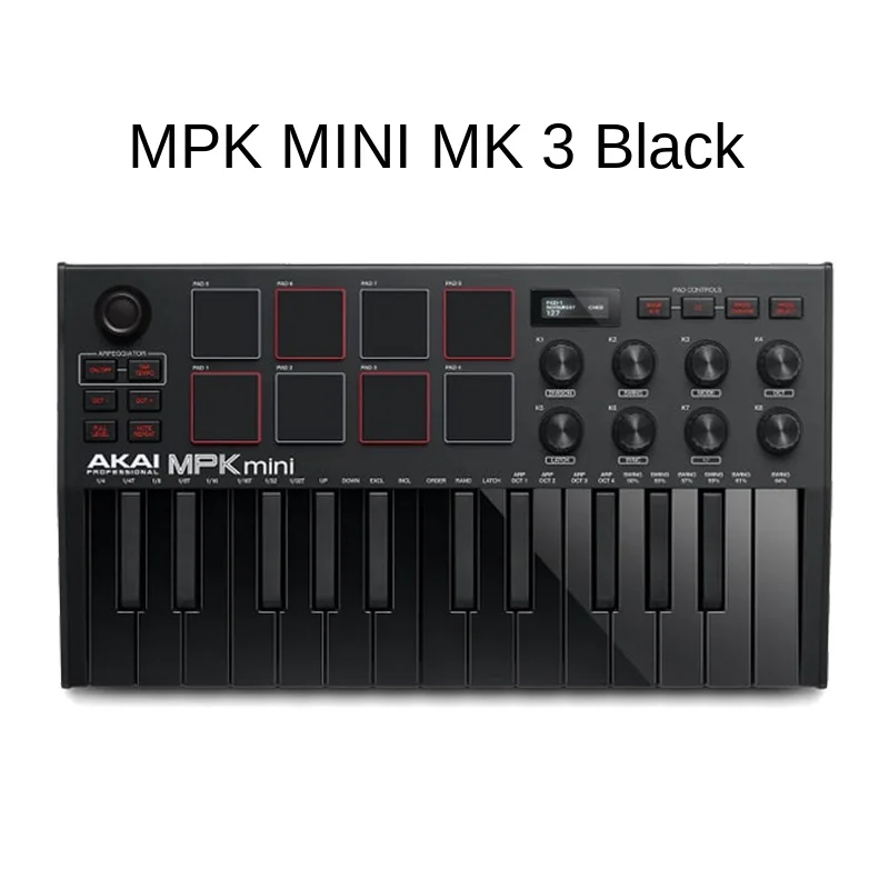 Akai professional mpk mini mk3-25キーusbmidiキーボード