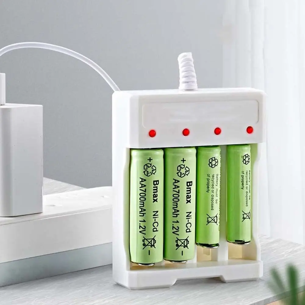 Charge Dock Rechargeable AAA AA Battery Lithium Battery Charger Batteries USB Charger Battery Charger Battery Charging Station - 4