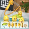 Baby Shower Bathroom Water Playing Little Yellow Duck Flower Shower Divine Device Water Spray Water Playing Toy 1