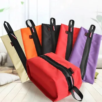 Custodia portatile per abbigliamento per la casa Organizzatore da viaggio Armadio multifunzione impermeabile antipolvere con borsa per scarpe con cerniera