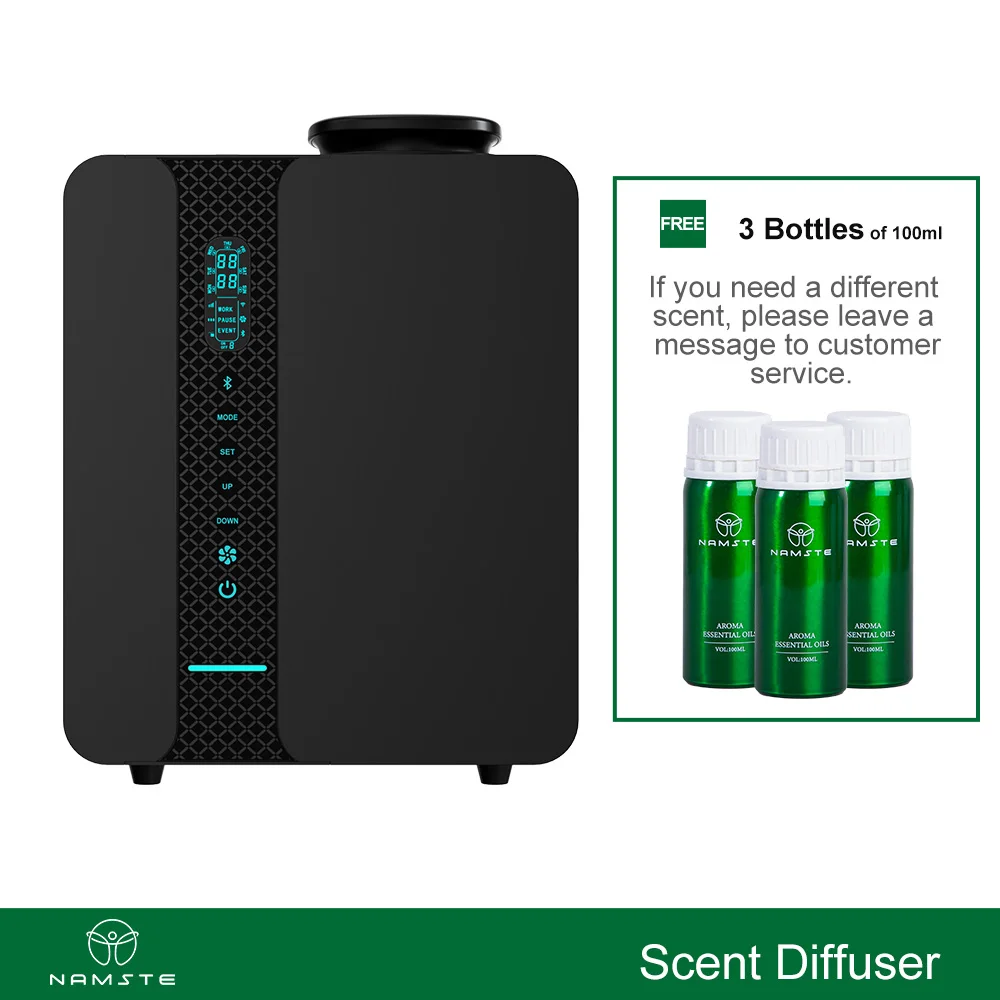 جهاز عطر منزلي ذكي من Namste 500m3 ناشر رائحة كهرب...