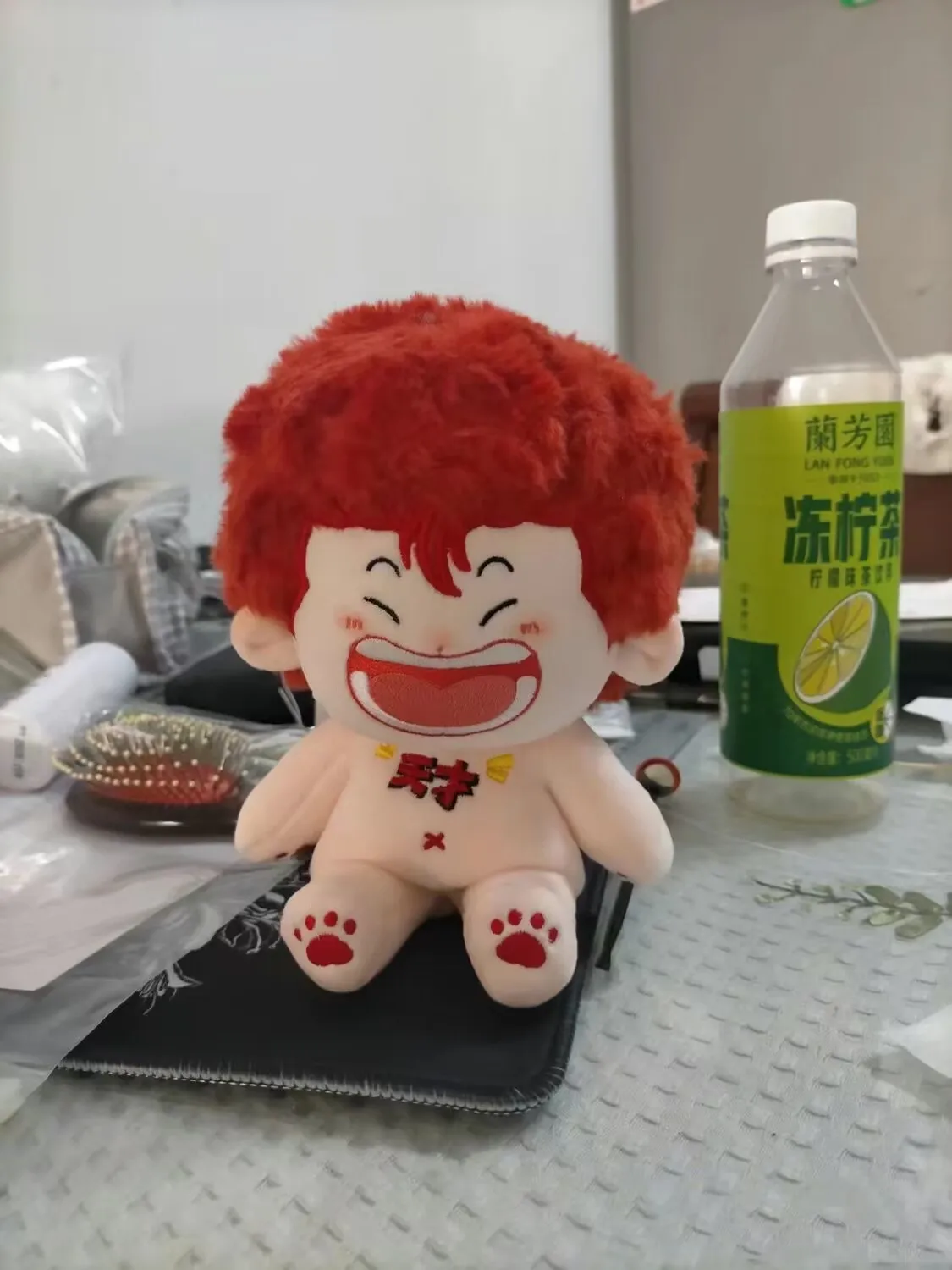 

20cm Game SLAM DUNK Sakuragi Hanamichi Anime Cute Plush Cotton Body Cosplay Dress Up Clothes s Plushie Pillow Xmas Gift
