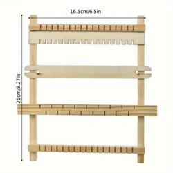 Wooden Weaving Loom Kit for DIY Hand - Knitted Tapestry Crafting (1pc)