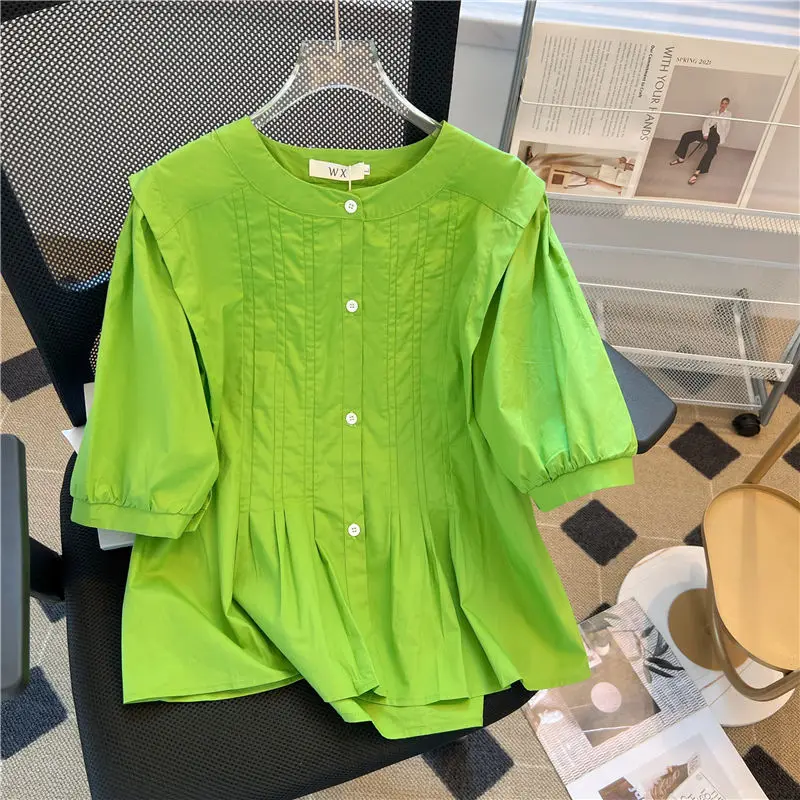 Рисунок 3 - Рубашка EBAIHUI Женская свободная однотонная