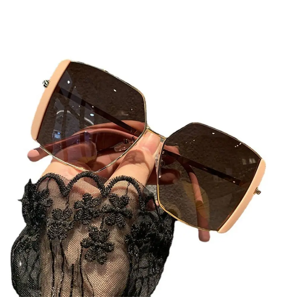 Oversized Square Luxury Sunglasses Women Vintage Big Frame Women Female Gradient Lens Sun Glasses Fashion Shades UV400 Eyewear polarized sunglasses
