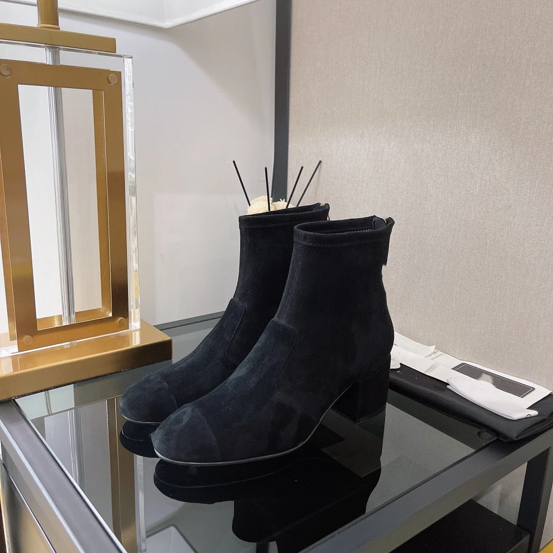 

2023 Fall/Winter New Women's Boots with Heel Distinctive Versatile Fashion Women's Shoes Women's Shoes Shoe Size 35-39