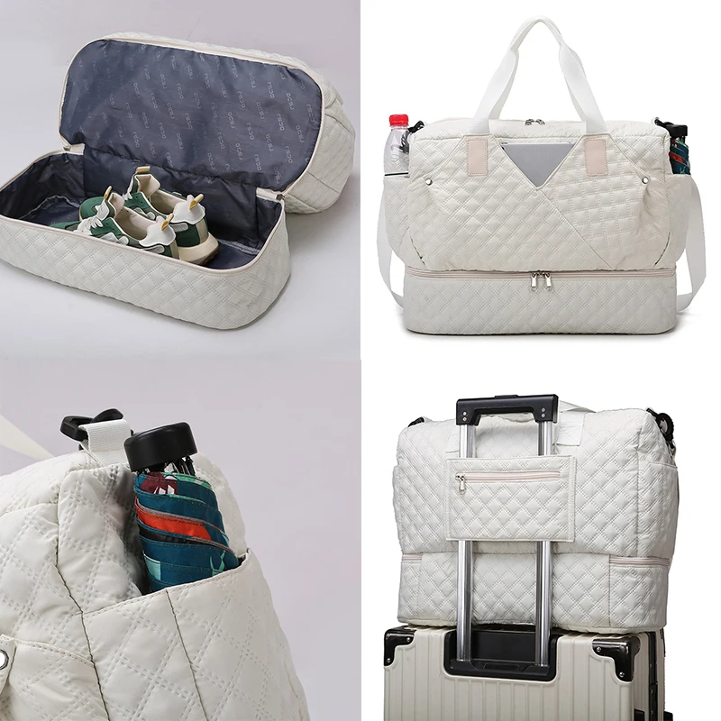 Large Capacity Travel Bags Luggage Organizer Bag Handbag Waterproof Portable Foldable Travel Clothes Storage Bag Shoulder Bags