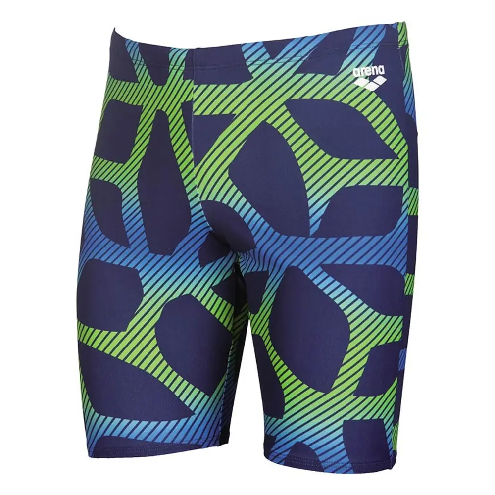 

New Summer Men Swimwear Training Swim Shorts Trunks Beach Tight Swimming Pants Swimsuit Jammer Running Sports Surf Shorts Trunks