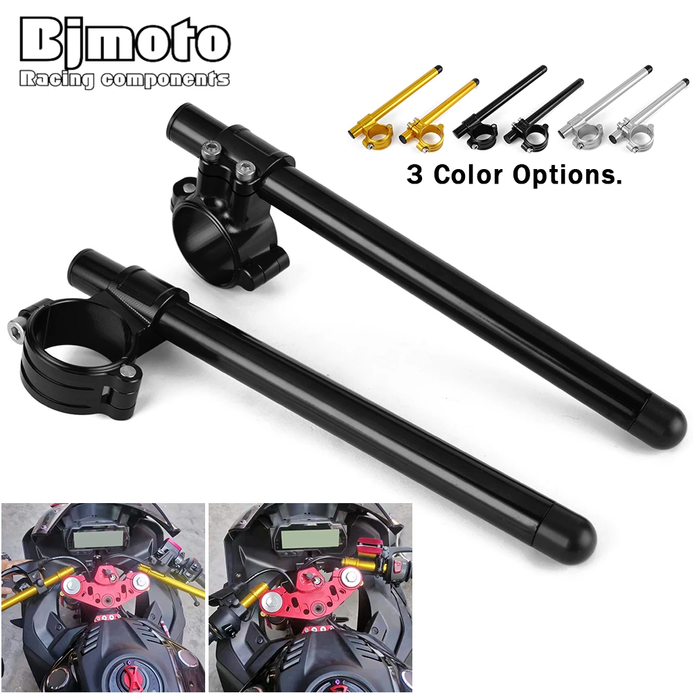 Pair 7/8" 45mm 46mm 48mm 50mm 51MM 53MM 54MM Motorcycle Handlebar Clip