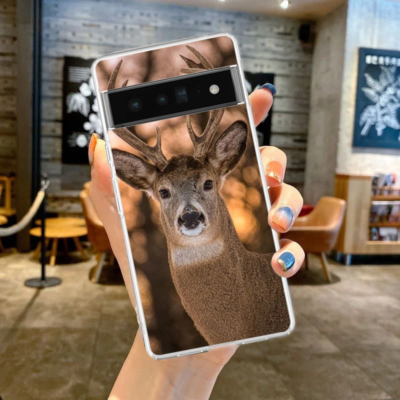 Camo Soft Silicone Shockproof Clear Phone Case Cover