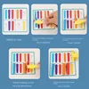 Montessori Color Classification Catching Worms Game Early Educational Intelligence Development Toys for Kids Birthday Gifts 2