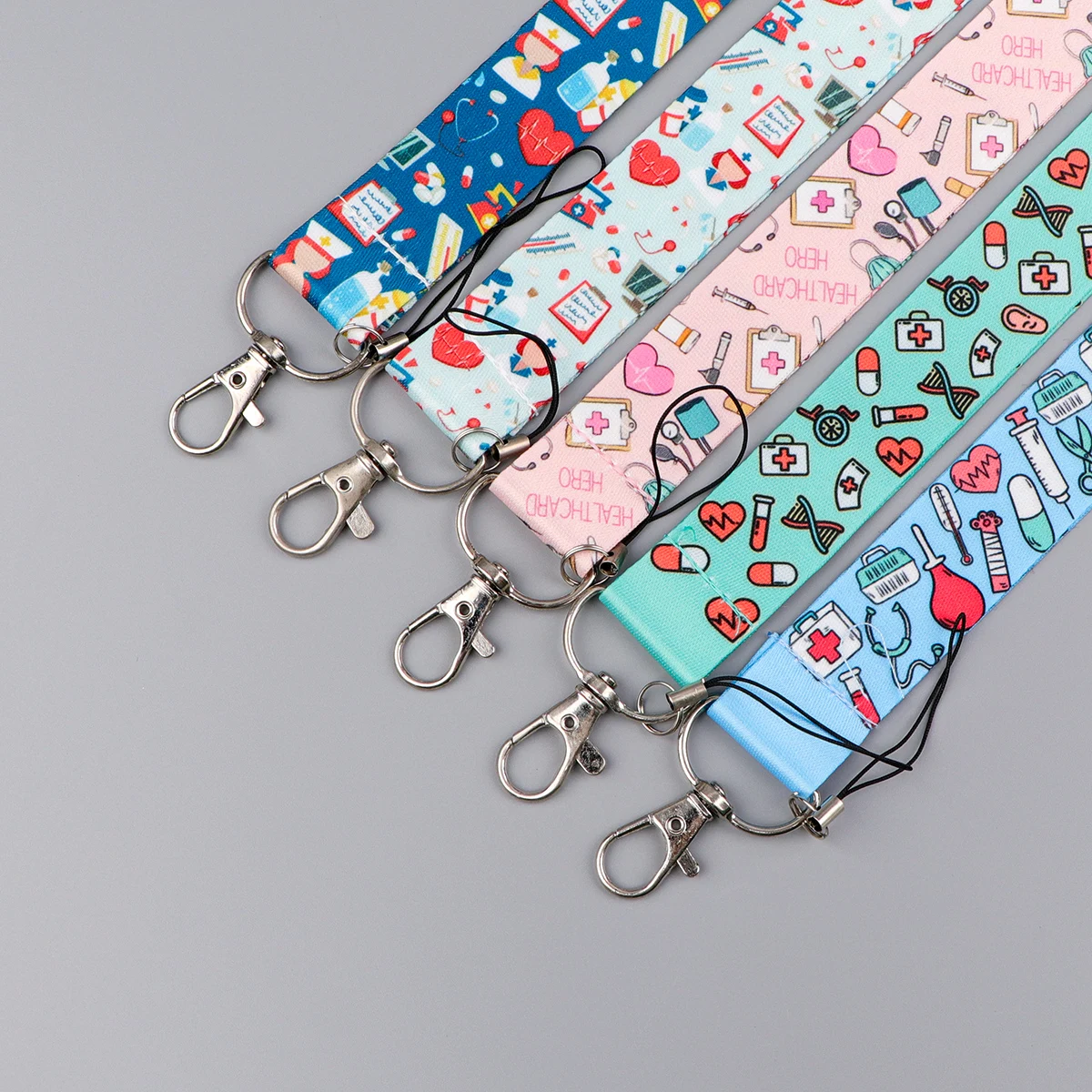 Professional Healthcare Lanyards for ID Badges & Key Holders - Anti-Lost Neck Straps