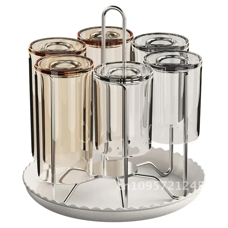 304 Stainless steel Cup Holder Countertop Drain Storage Rack Tree Shape Storage Upside Cup Down Coffee Tea Glass Rack Holder