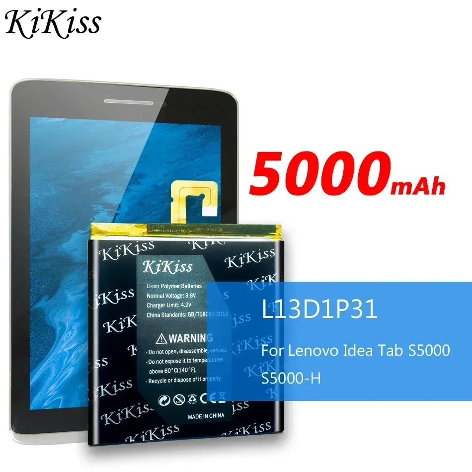 For Lenovo Pad A3500 S5000 S5000-H tab3 7 TB3 710i 710F tab 2 A7 A7-30 A7-10F A7-20F 5000mAh High-Capacity Tablet Battery