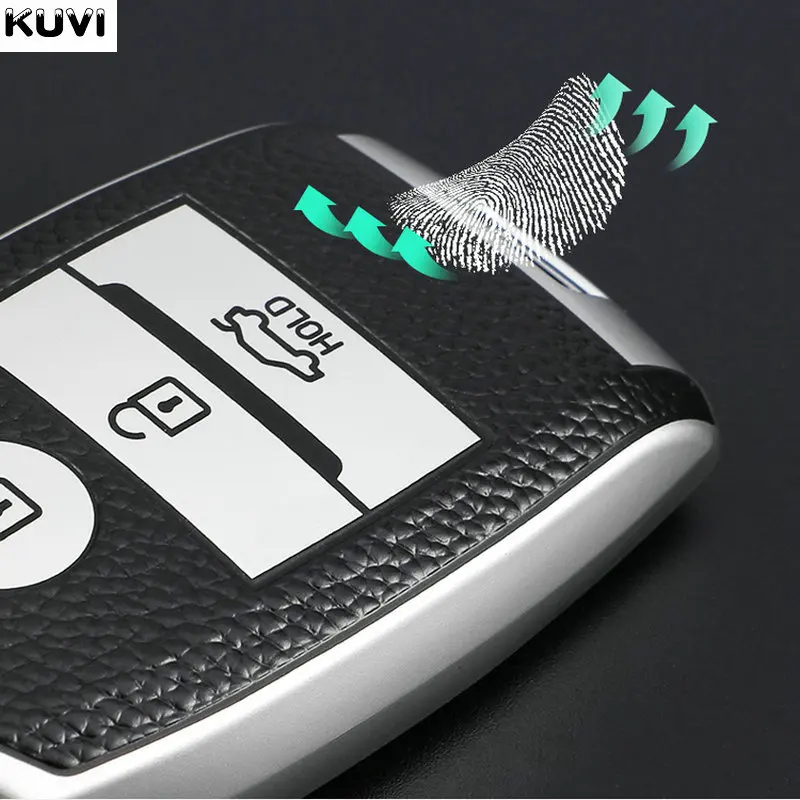 Premium Leather TPU Car Remote Key Case Cover
