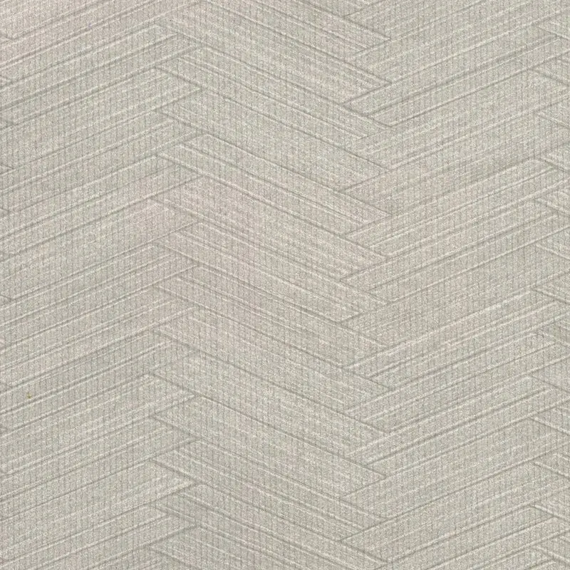 

Textures Karma Light Grey Herringhone Weave Wallpaper