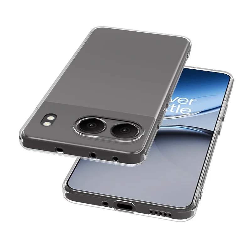 Ultra-Slim Transparent Soft TPU Phone Case - Clear Protective Cover