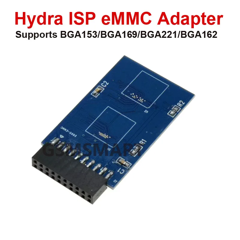 오리지널 Hydra ISP eMMC 어댑터 세트 도구, BGA153,BGA169,BGA221,BGA162 eMMC 브레이크 아웃 보드
