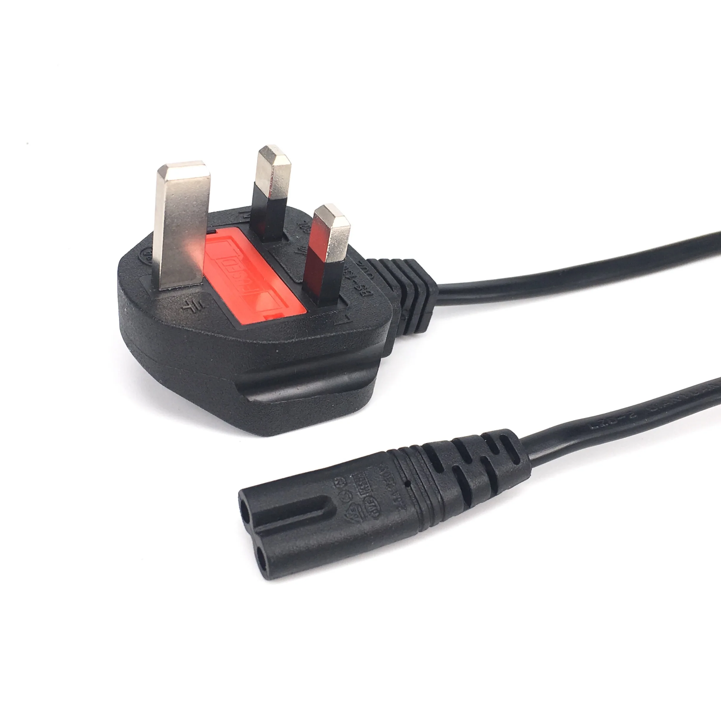 Universal Electric Power Cable - 1.5M, 250V, 2.5A - EU/US/UK Plug Options