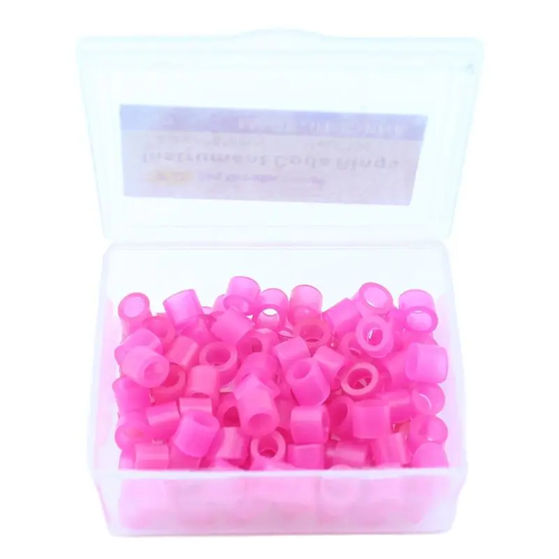 100Pcs/Box Dental Instrument Code Rings Silicone Colorful