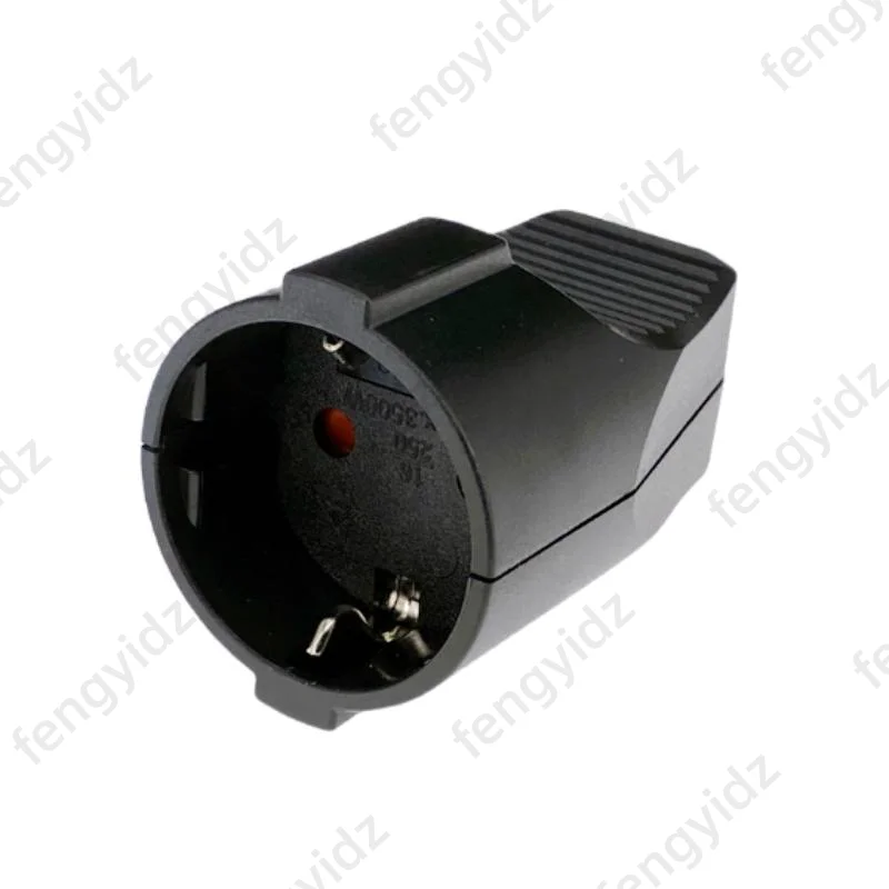power cord 250v 16a french Russia Korea German EU Plug power cord wired cable Socket Male Female Assembly Receptacle connector