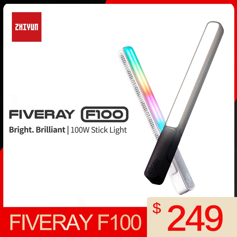

Лампа ZHIYUN FIVERAY F100 для фотографий, 100 Вт
