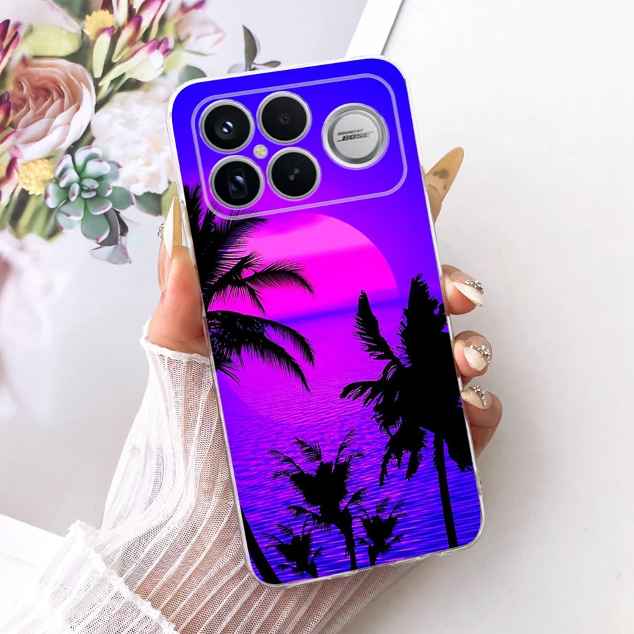 Cute Cat Fashion Painted Soft Silicone Case
