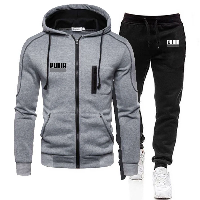Tuta Da Jogging Invernale Uomo – Felpa E Pantaloni Morbidi E Caldi Per Il Tempo Libero