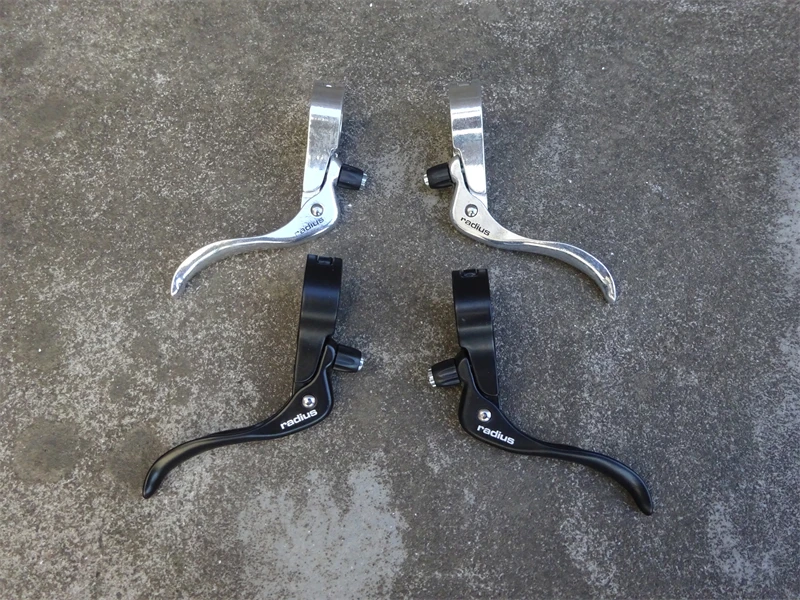 COPPIA LEVA FRENO LEVE BICI DIAM 22.2MM CORSA VINTAGE CICLO RETRO EROICA FIXIE E - Foto 2