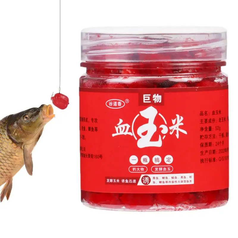Blood Corn Fish Attractives Concentrato Fish Bait Additivo Esche Per Pesci Per Erba Carpa Aringa Trota Snakehead Tilapia