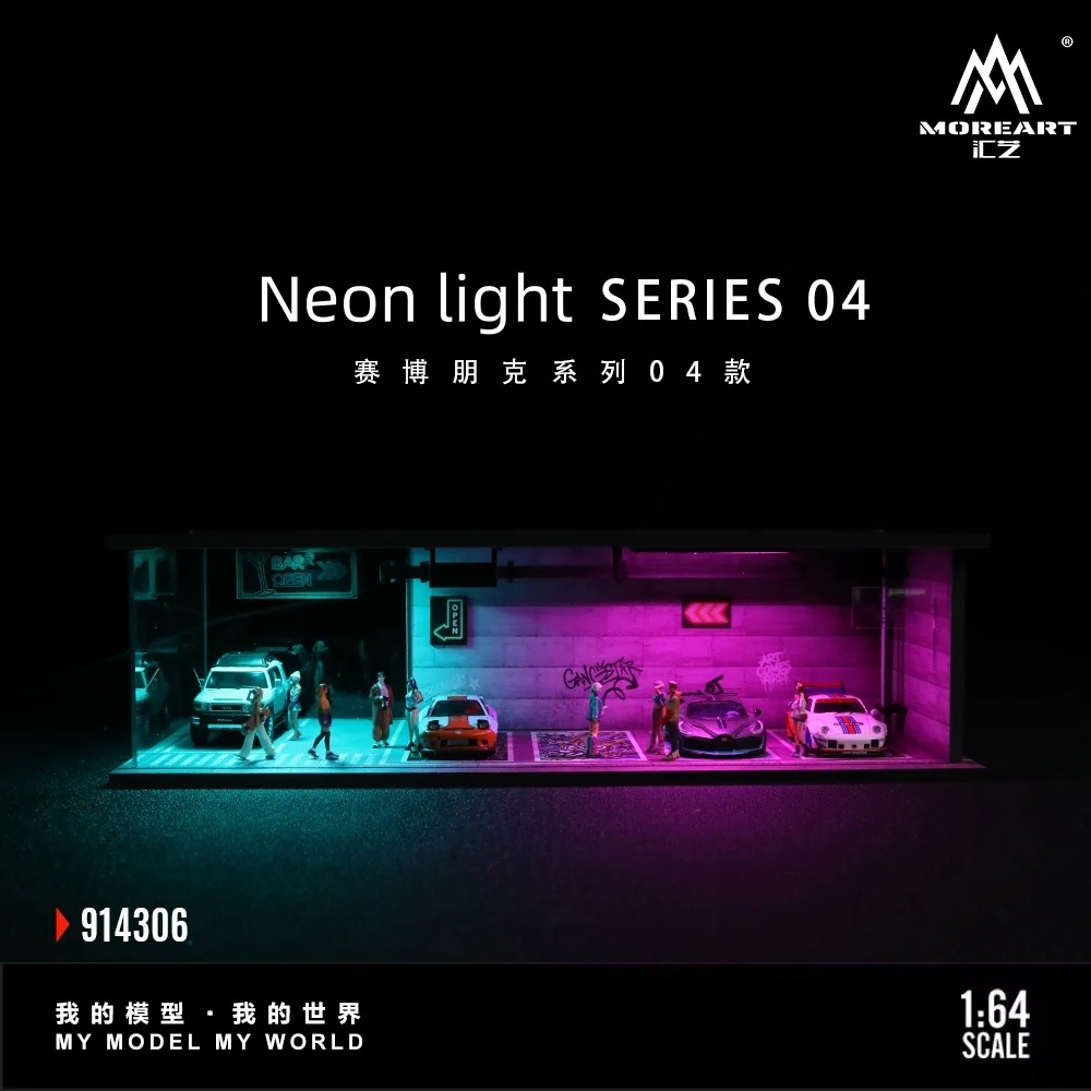 TimeMicro+MoreArt 1: 64 Neon Light Themed Light Version of the Assembly Scene image 3