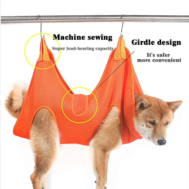 TRIBAL Dog Grooming Hammock – Breathable Dog Hanging Harness for Nail  Trimming, Grooming Hammock for Large Dogs, Dog Sling for Nail Clipping, Dog  Holder for Nail Trimming: Buy Online at Best Price