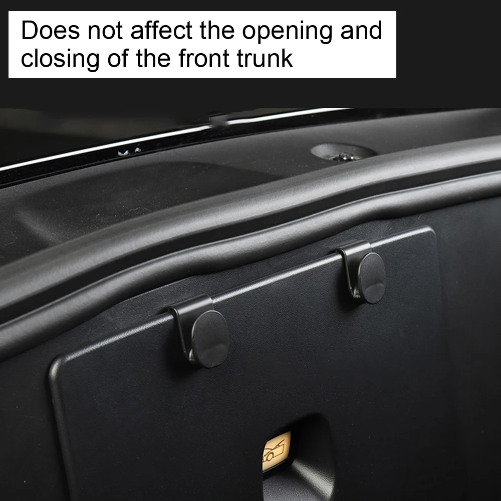 For Tesla Model Y Car Rear Trunk Hook Front Trunk Hook Holding Clips Trunk  Grocery Bag Holder Hook Car Interior Accessories - AliExpress