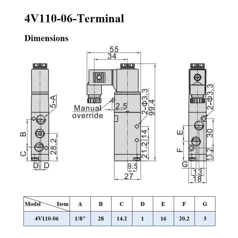 solenoide 2 para valvula dc12v 24v 05