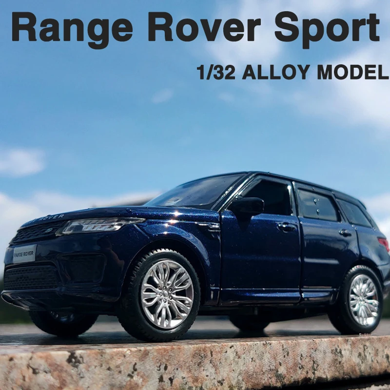 

Модель автомобиля JKM 1/32 Range Rover Sport SUV из сплава, коллекция аксессуаров, копия автомобиля для мальчиков, подарки на день рождения