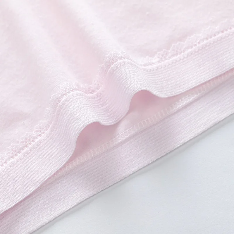4-Piece Adolescent Girls Lace Brasserie Cotton Wireless Children Breast Care Girl Bra Cotton Girl Underwear Bra For Kids