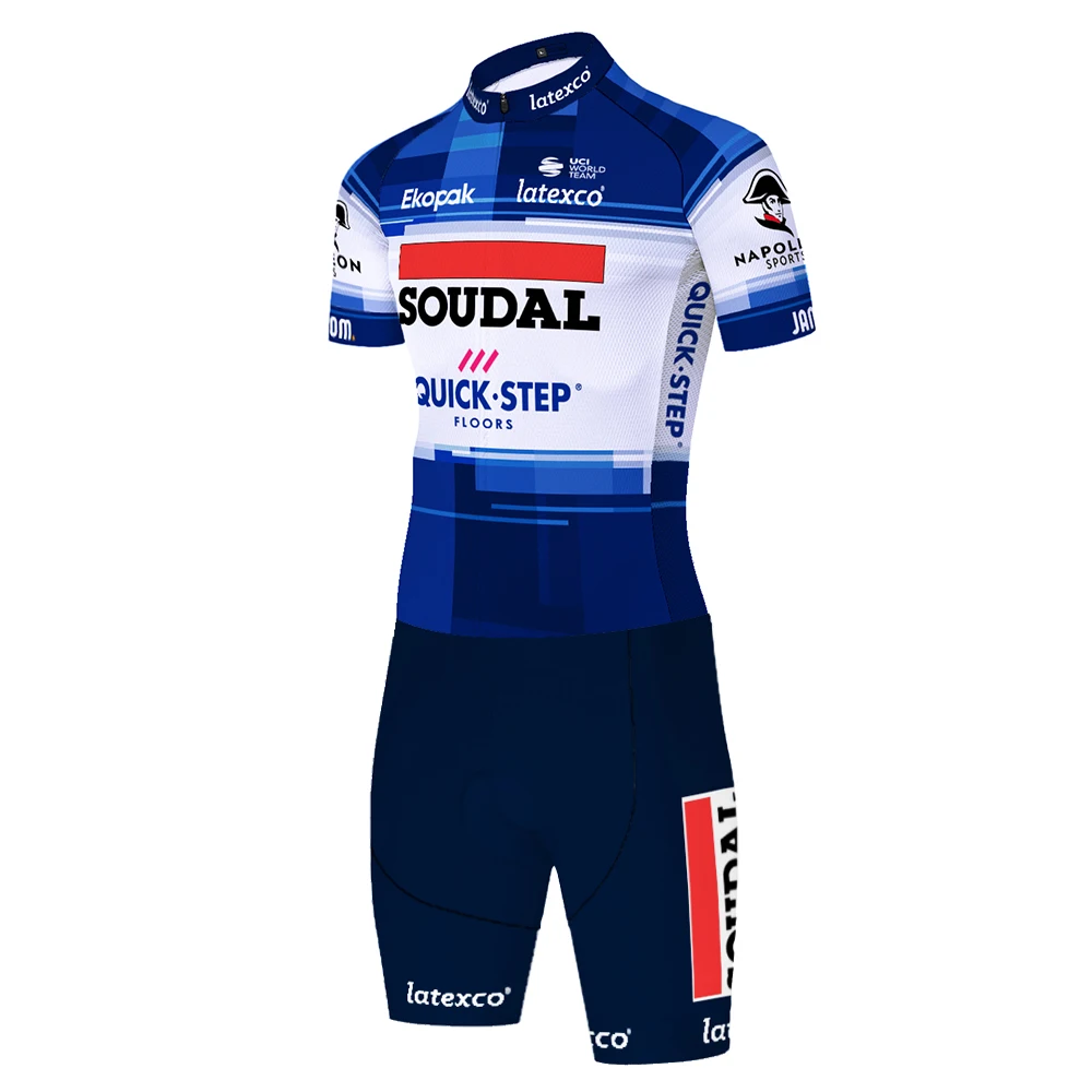quick step cycling skinsuit Cycling Clothing triathlon one piece Bodysuit roupa ciclismo Bike Clothing tenue cycliste homme