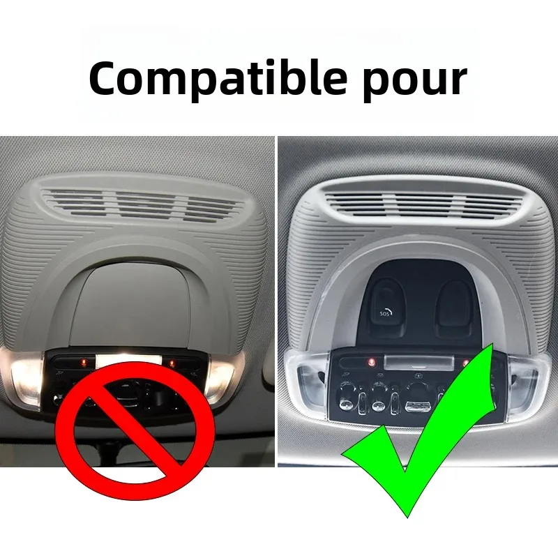 Voiture Intérieur pour Mini pour Cooper S pour JCW R60 R61 pour Countryman Modification Voiture Autocollants Décoration Tableau Bord Voiture Intérieur Intérieurs Voiture(Couleur