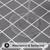 Kitinjoy Rectangle Table Cloth Waterproof Vinyl Tablecloth with Flannel Plastic Plaid Table Cover Dining Picnic Indoor Outdoor 2