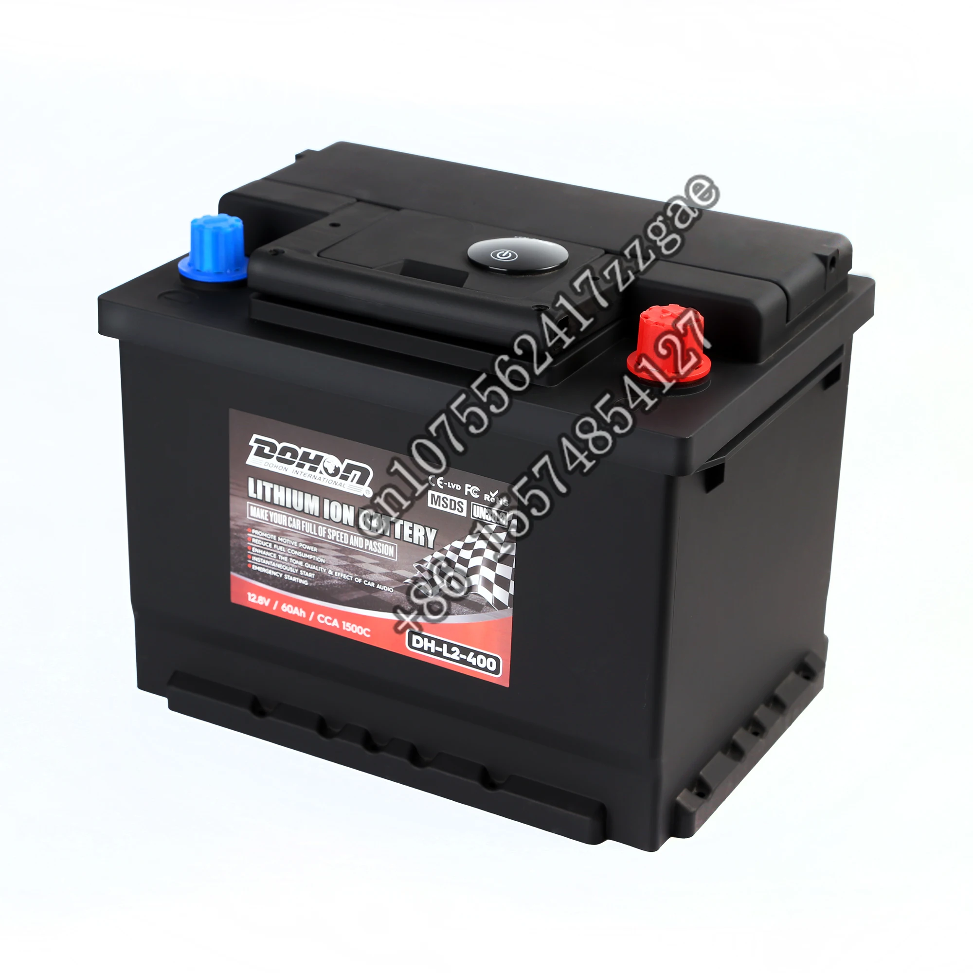Built in BMS Built in BT High Power 12 volt Lithium Ion Battery for Car Boat Trucks Marine Racing Car