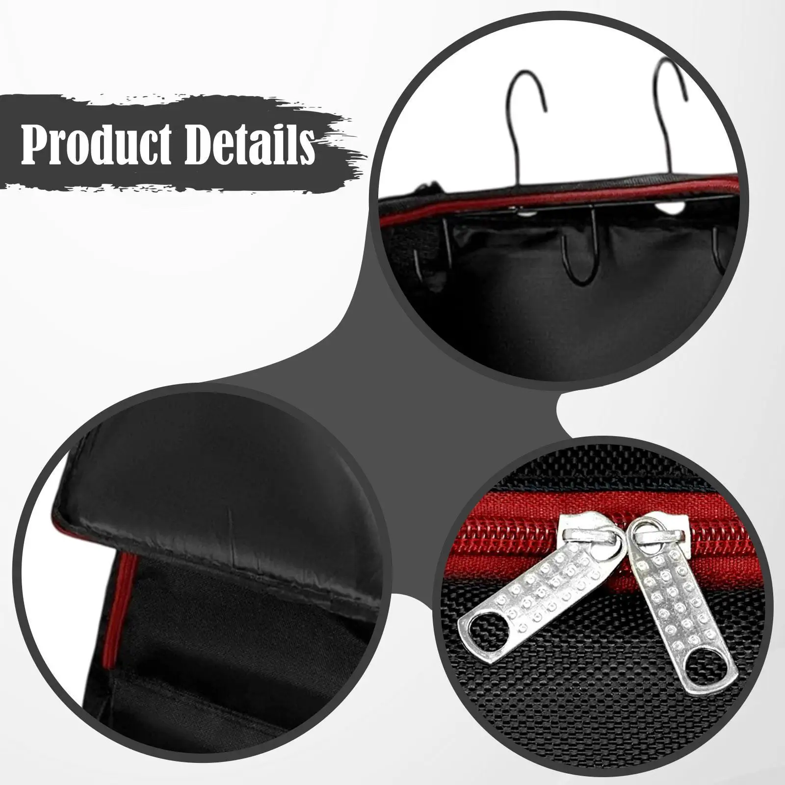 Bridle Bag for Horses with Hooks Tear Resistant Waterproof Organizer Tack Carry