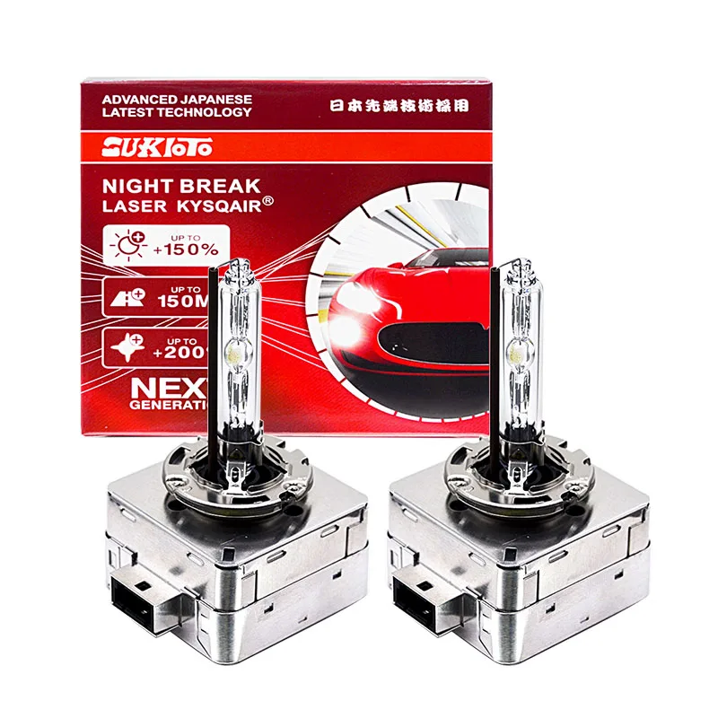 XENON LAMP HID BULB 2PCS for 12V BMW AUDI BENZ VOLVO CAR HEADLIGHT D1S 35W D3S 55W