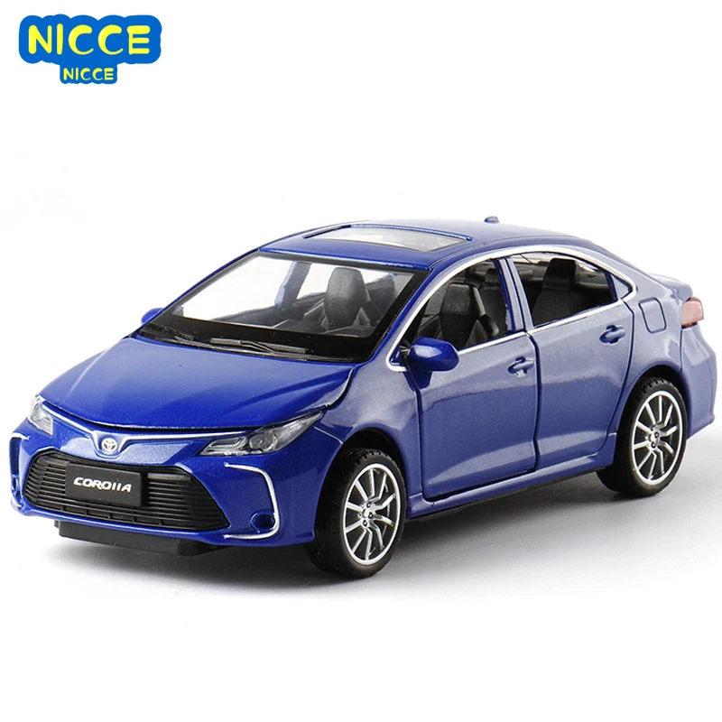 

Nicce 1:32 TOYOTA Corolla Alloy Car Model Diecasts & Toy Metal Vehicles Car Model Sound Light Kids Toy Gift Collection F426