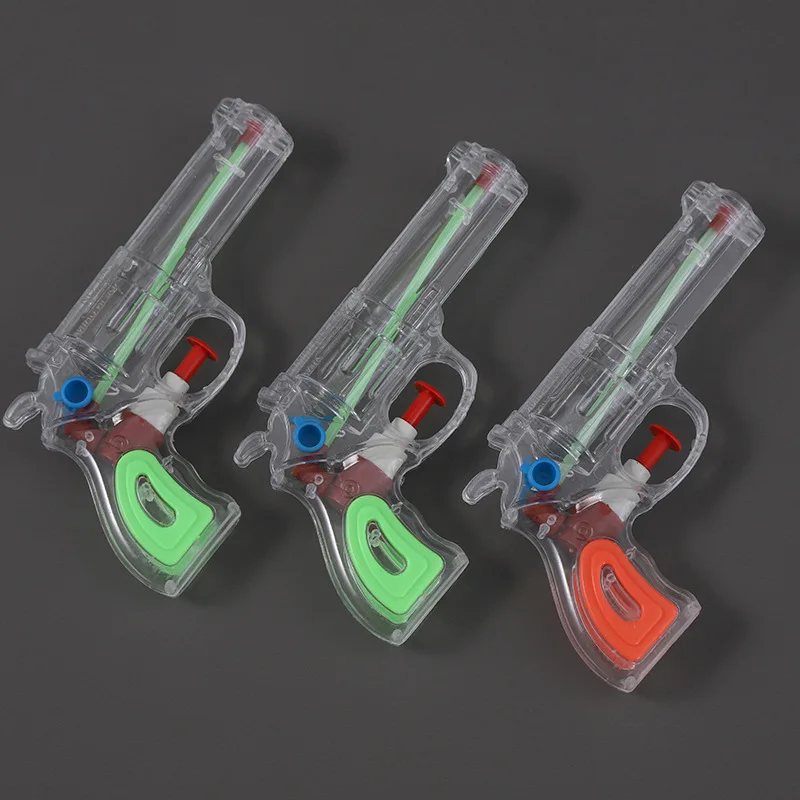 New Mini Transparent Water Gun Summer Beach Toy Small Water Gun Summer Outdoor Hot Selling Playing Children's Toy